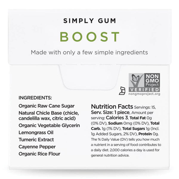 Natural Chewing Gum - Boost