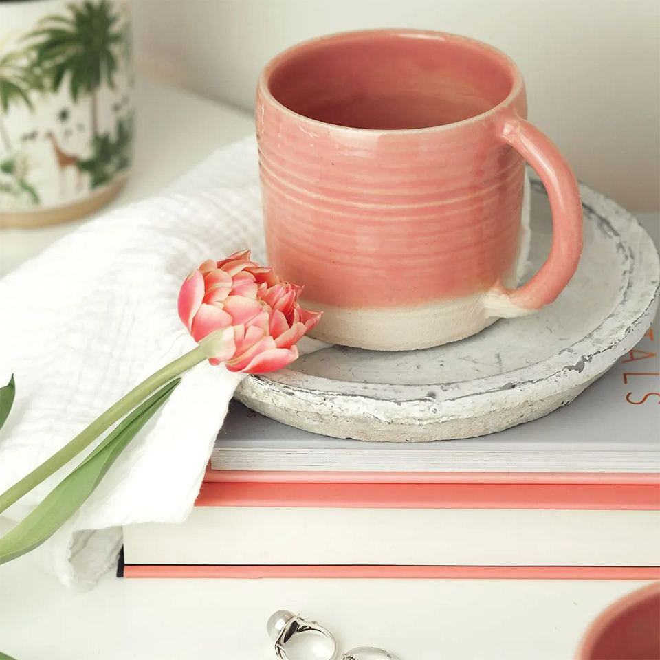 Charlotte Manser Ceramics Mug - Candy Floss Pink