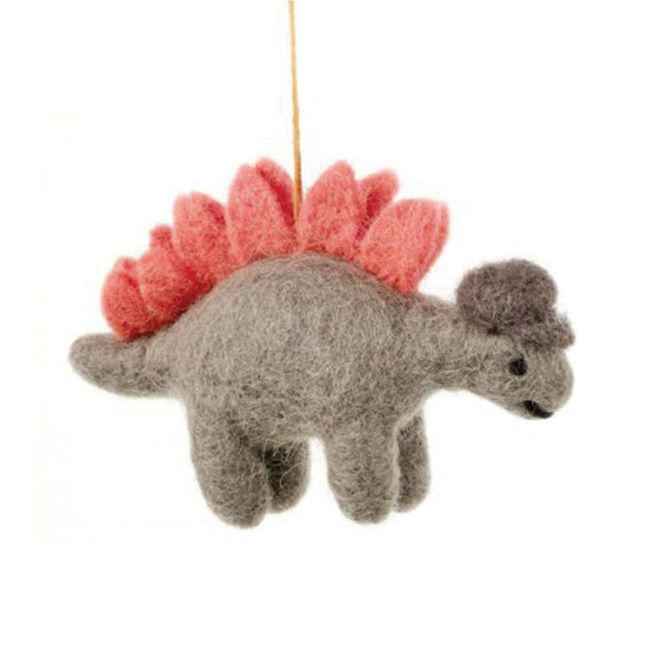 Handmade Felt Ornament - Digby Dinosaur
