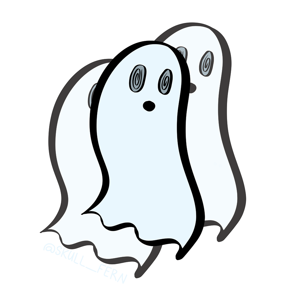 Vinyl Sticker - Ghost