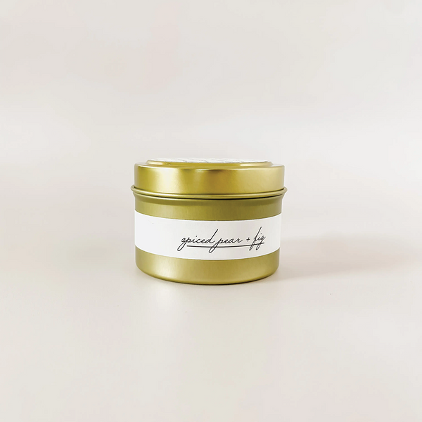 Golden: Spiced Pear + Fig (3.3oz Candle)