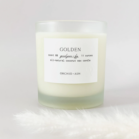 Golden: Spiced Pear + Fig (11 oz Candle)