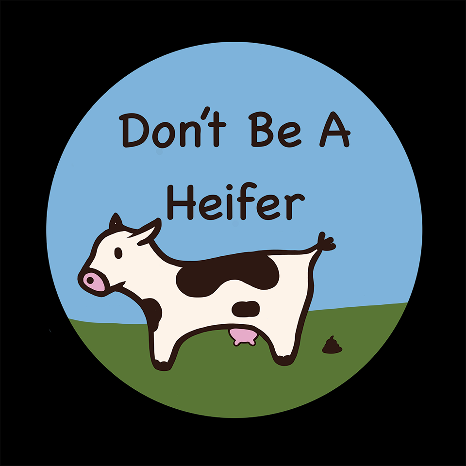 Vinyl Sticker - Heifer