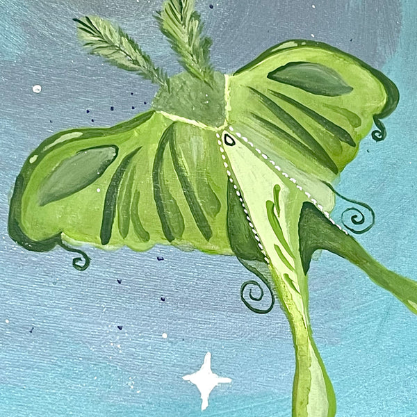 “Luna Moth” by Darby Carden