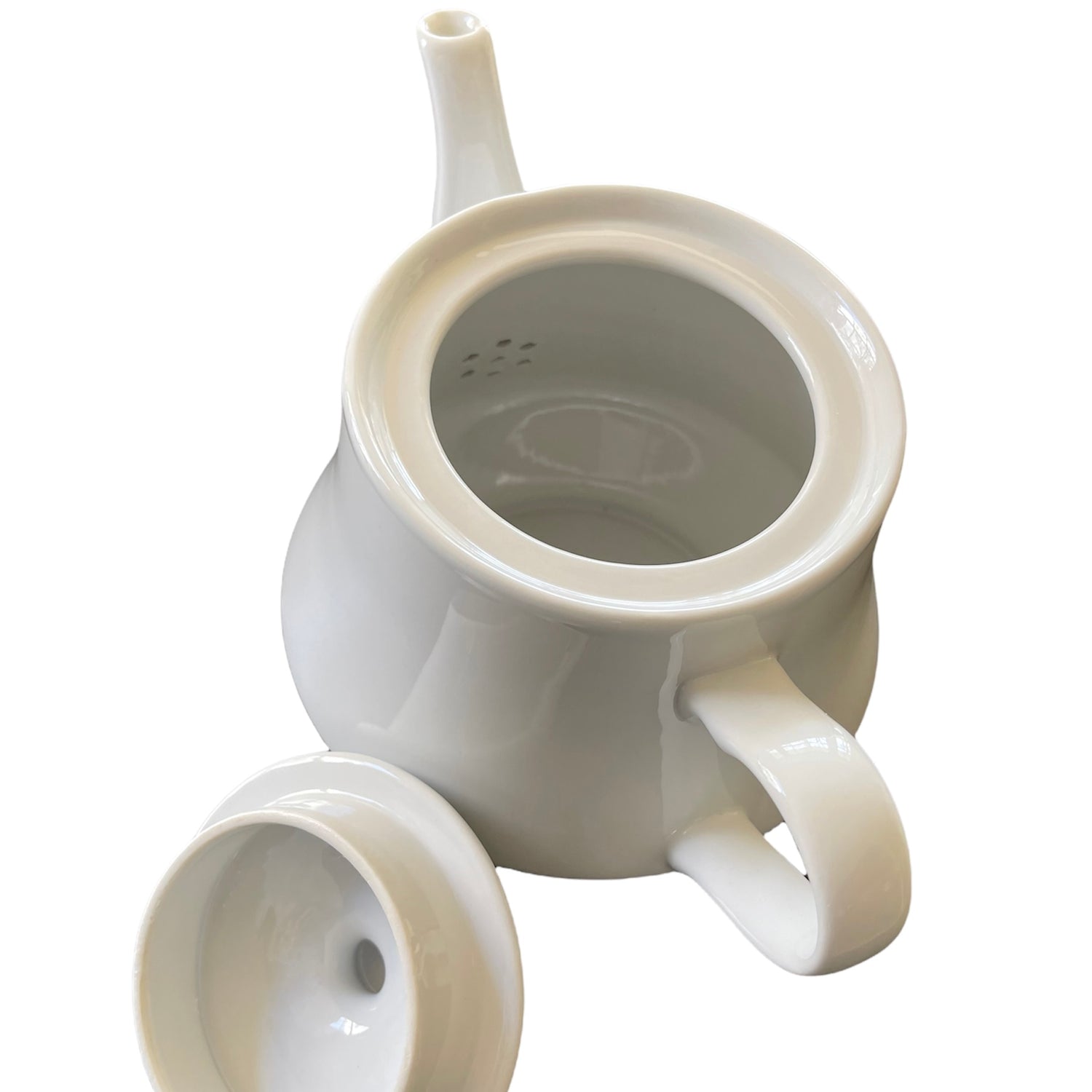 Vintage Teapot - Large White