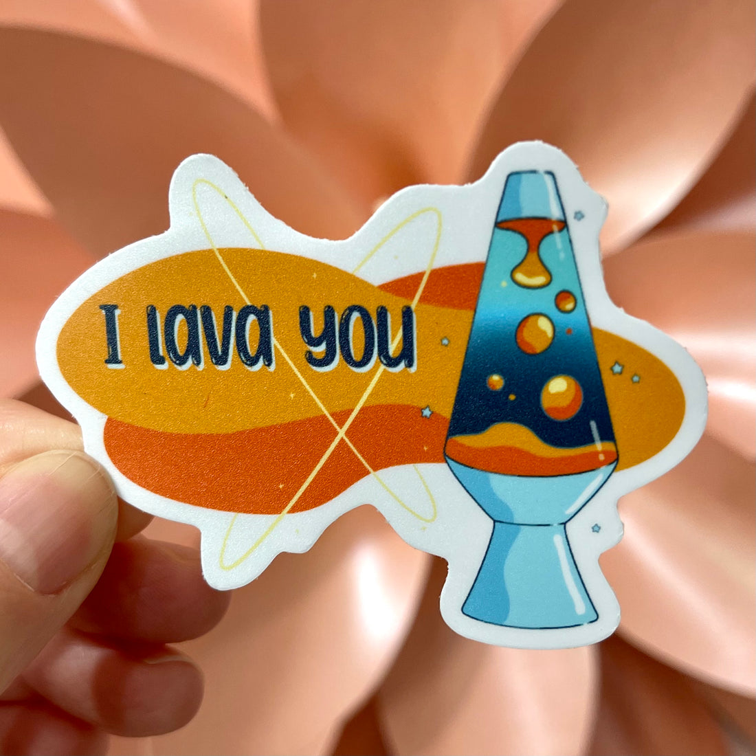 Vinyl Sticker - I Lava You