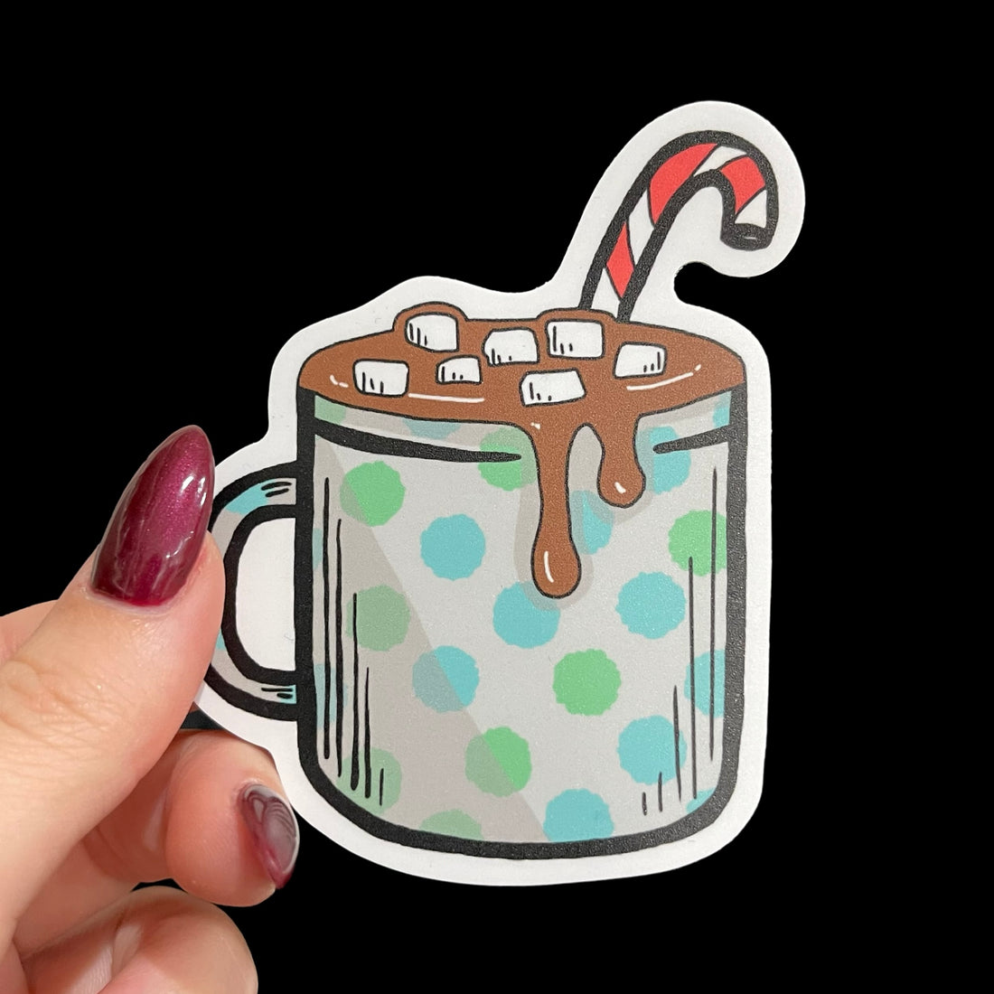 Vinyl Sticker - Hot Cocoa