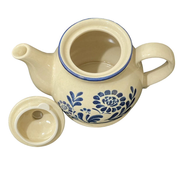 Vintage Teapot - Blue Folk (Country Heritage, 1981)