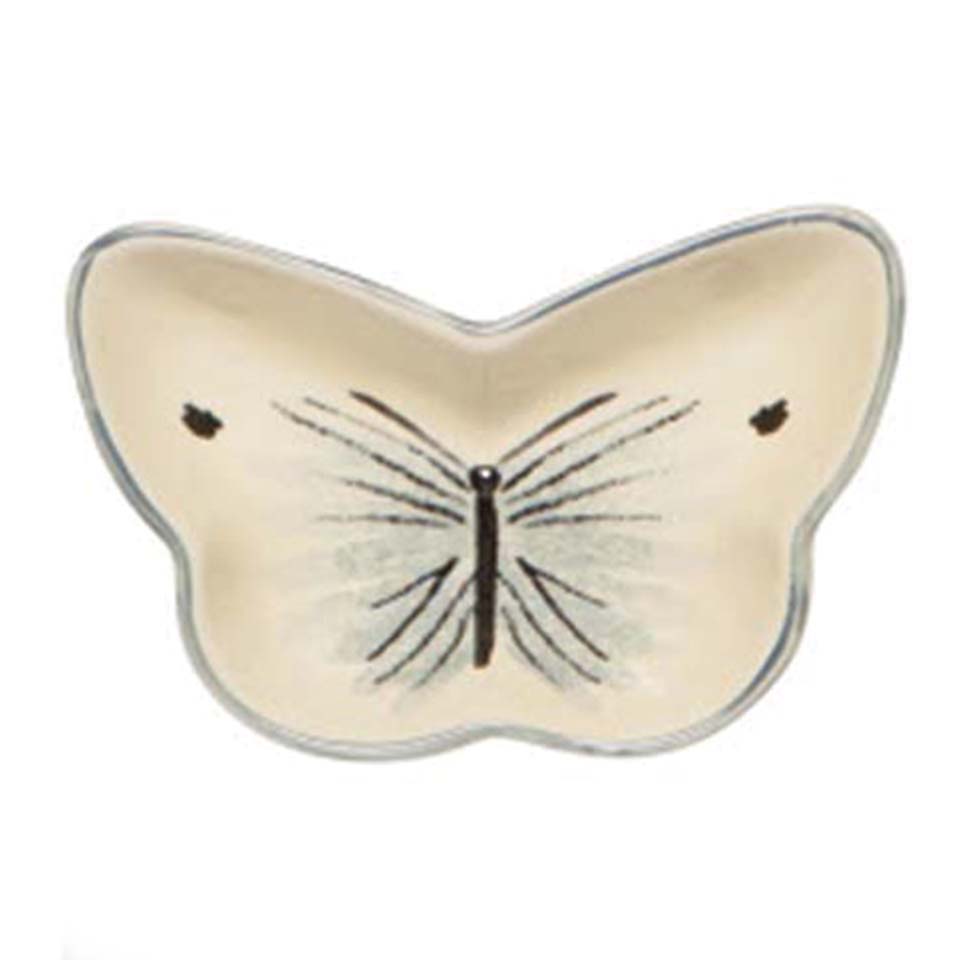 Trinket / Teabag Tray - Butterflies