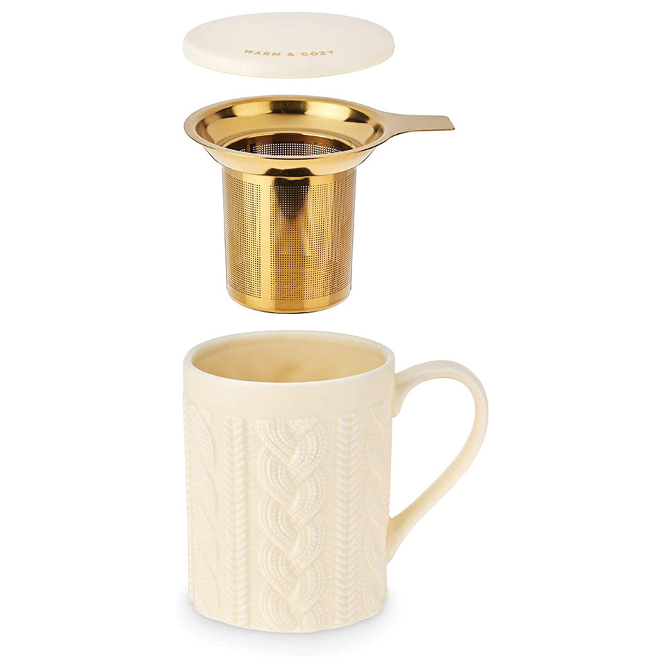 Annette Knit Mug &amp; Infuser