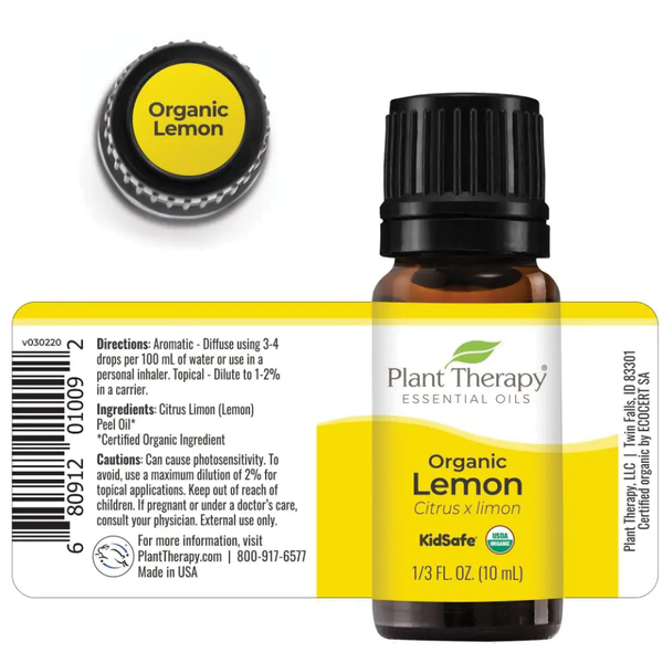 Essential Oils - Organic Lemon