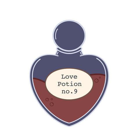 Vinyl Sticker - Love Potion No. 9