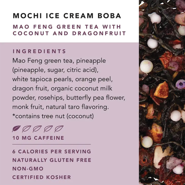 Boba Tea in Sachets - Mochi Ice Cream