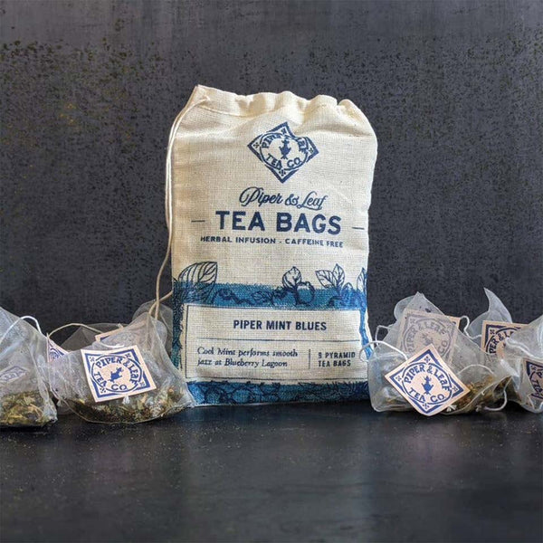 Piper & Leaf Tea Bags - Piper Mint Blues