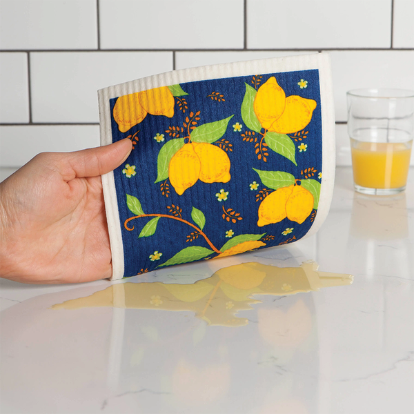 Swedish Sponge Cloth - Provencal Lemons