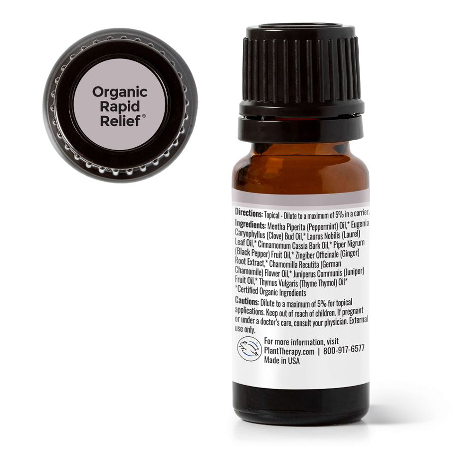 Essential Oils - Organic Rapid Relief