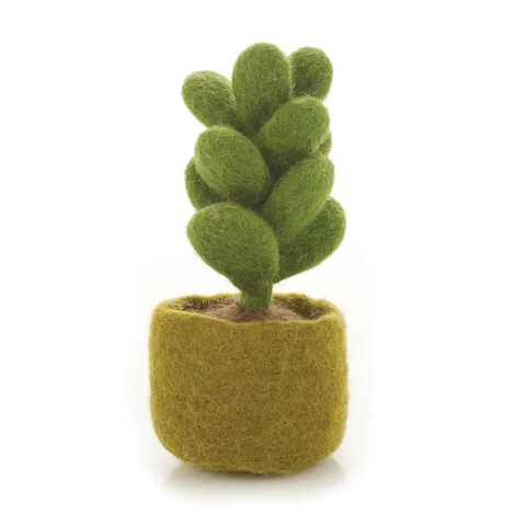 Handmade Felt Miniature Plant - Sedum Succulent