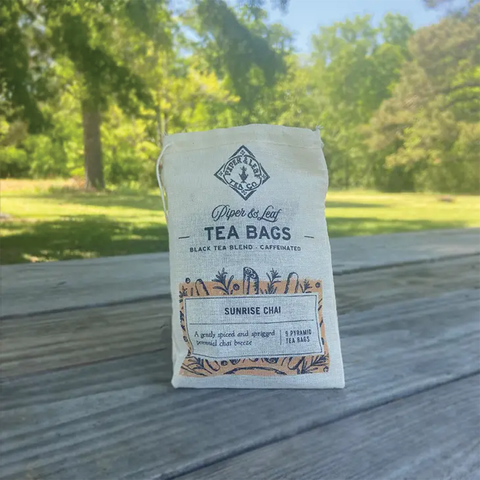 Piper & Leaf Tea Bags - Sunrise Chai