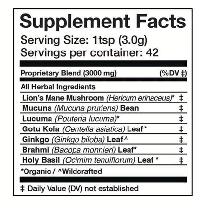 The Mind Powder - Adaptogenic Brain Nootropic